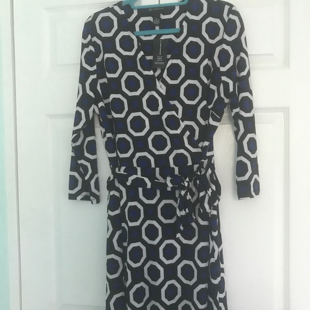 Alfani Wrap Dress - New With Tags